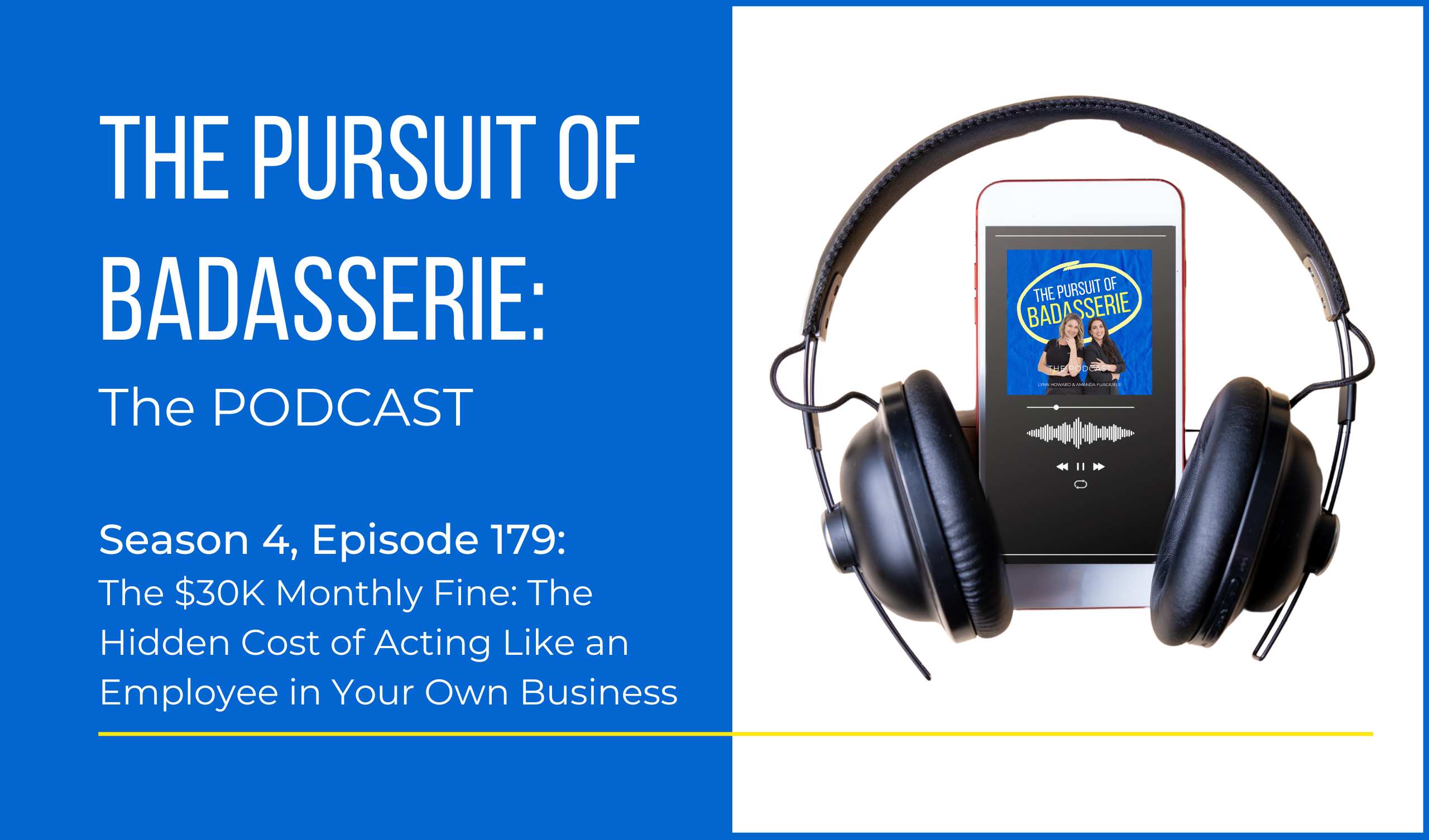 The $30K Monthly Fine: The Hidden Cost of Acting Like an Employee in Your Own Business
